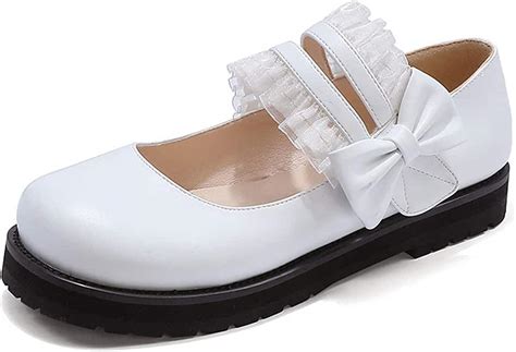 White Mary Janes For Women Clothing Shoes And Jewelry
