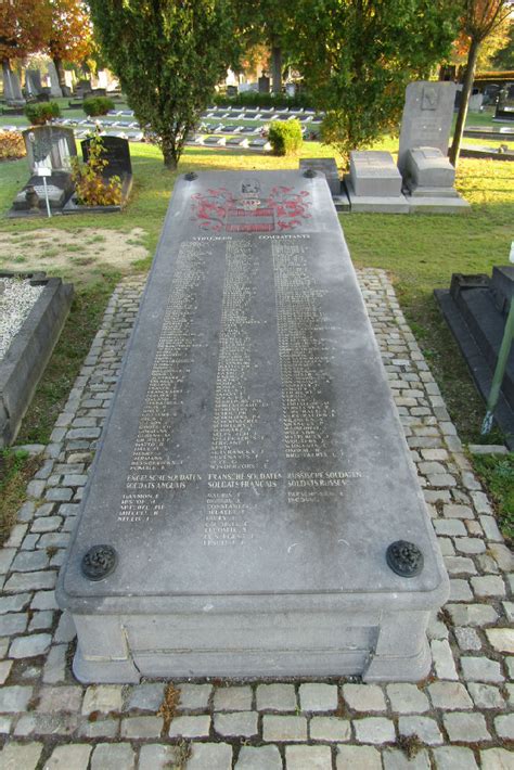 War Memorial And Crypt Leuven Cemetery Leuven