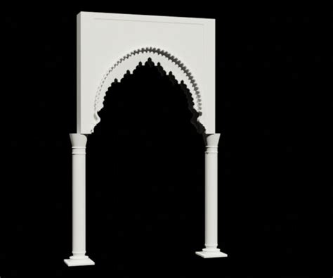Artstation 15 Arabic Islamic Architecture Arch 3d Models Game Assets