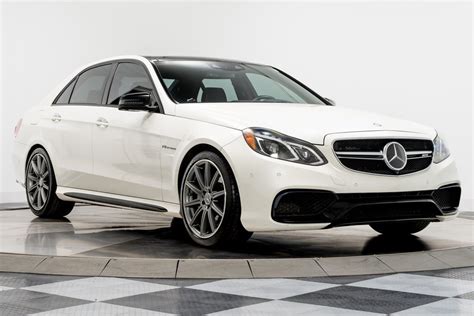 The sedan is available in e350, e550 and e63 amg variants, with the numbers indicating different engine choices. Pre-Owned 2016 Mercedes-Benz E63 S AMG® 4D Sedan in Cleveland #19582 | Marshall Goldman Motor Sales