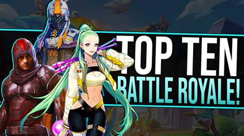 Top Ten Mobile Battle Royale Games 2019 2020 Youtube