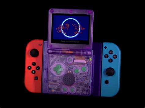 When Game Boy Advance Sp Meets Nintendo Switch This Custom Console Is