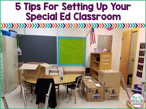 5 Tips For Setting Up Your Special Education Classroom Mrs Ps