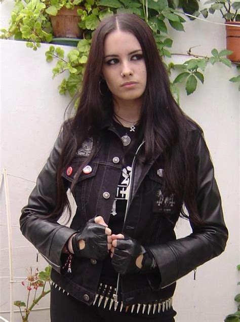 Beautiful Girl Black Metal Girl Metal Girl Metalhead Girl