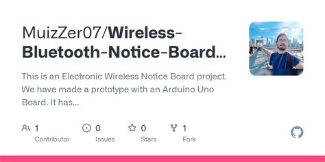 Github Muizzer07wireless Bluetooth Notice Board Prototype With