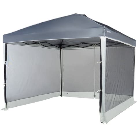 Screen Walls Straight Leg Canopy With 2 Doors Camping Sun Shade Tent