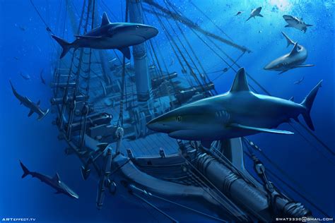 Concept Artist Sharks
