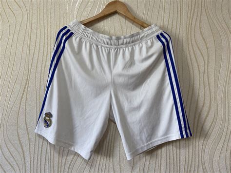 Real Madrid 2010 2011 Home Football Soccer Shorts Sz M Adidas P96099 Ebay