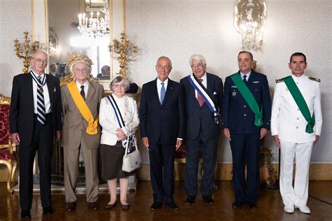 Cerimónia De Imposição De Condecorações No Palácio De Belém Atualidade Sítio Oficial De