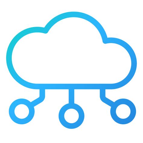 Cloud Server Generic Gradient Icon