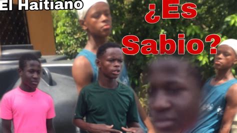 El Haitiano Es Sabio 😱 Rikelvin Bronx Youtube