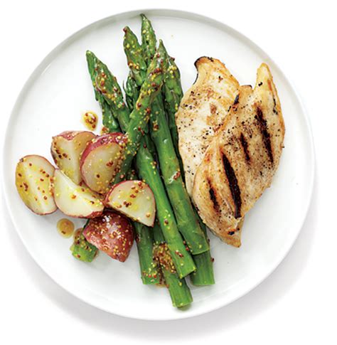 Grilled Chicken And Spring Vegetables Recipe Recipe