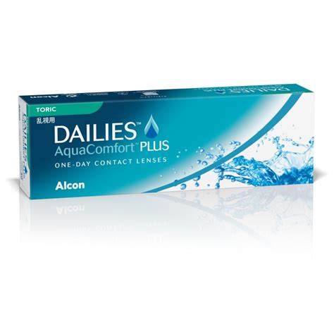 Dailies Aquacomfort Plus Toric Lentes Loja Opticenter