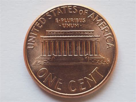 1 Moneda Del Centavo Estados Unidos Foto De Archivo Imagen De Pase
