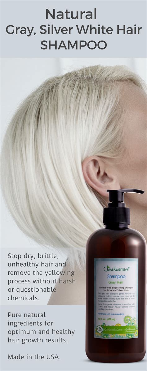It S True That Gray Hair Tends To Be Dry Coarse Brittle Weak And