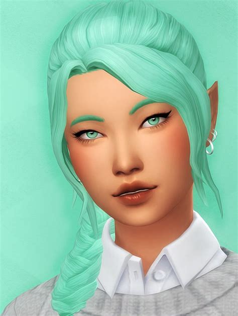 Sorbets Remix Recolor Homepage Sims Hair Sims 4 Sims 4 Challenges