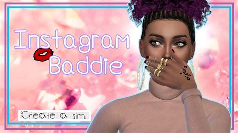 Instagram Baddie The Sims 4 Create A Sim Youtube Otosection