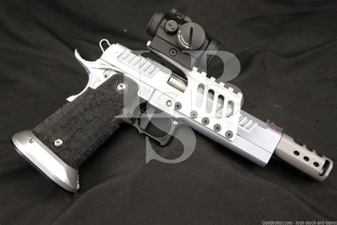 Akai Custom Guns Sti Frame 2011 Open 9mm Semi Automatic Pistol Lock