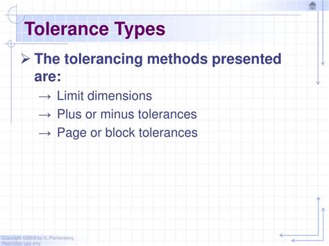 Ppt Chapter 4 Tolerancing Powerpoint Presentation Free Download Id