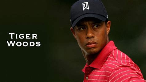 Download Tiger Woods Portrait Wallpaper