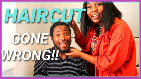 Wife Gives Husband A Quarantine Haircut😂😂 Youtube