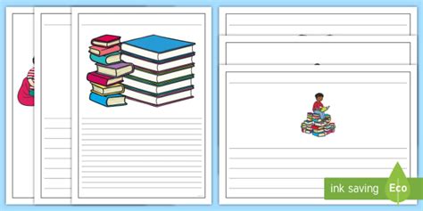 World Book Day Book Review Printable Template Twinkl