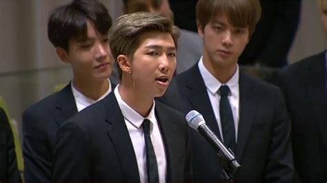 K Pop Band Bts Tells World Youth To ‘speak Yourself At United Nations