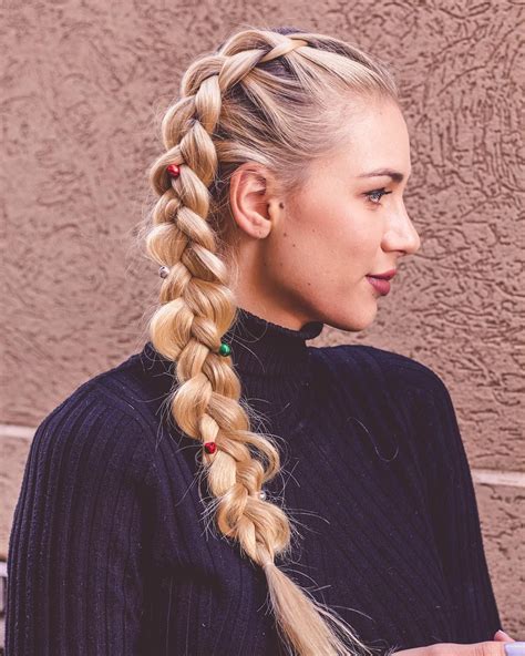 Holiday Braids At Their Finest Holiday Hairstyles Holiday Braids