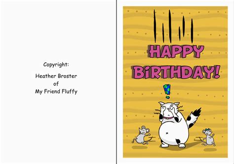 funny printable birthday cards customize and print