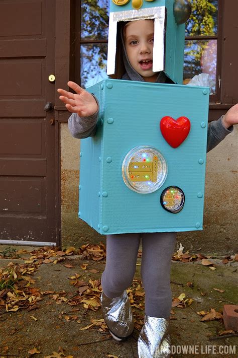 A second option for robot costumes is to make a traditional cardboard there are robotics costumes for women, and this one is probably the coolest on the list. Handmade robot costume: Girls can be robots too! - Lansdowne Life