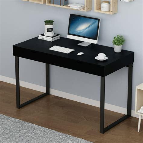 47 Mordent Computer Desk With 2 Drawer Elegant Writing Table With