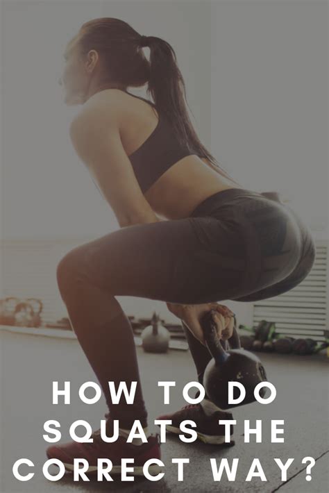 How To Do Squats The Correct Way How To Do Squats Workout Routine Squats
