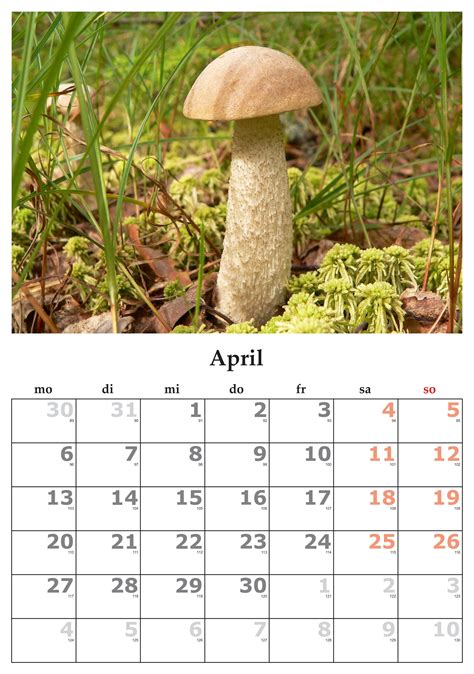 Gratis Billeder Kalender April Måned April 2015 2484x3535