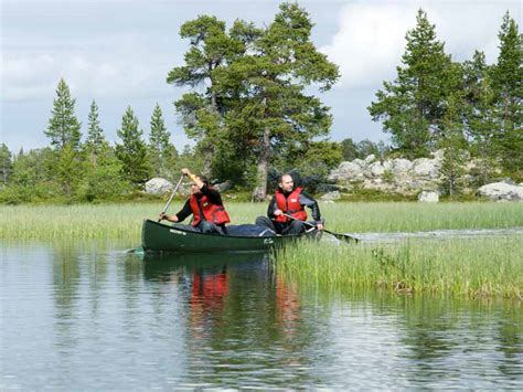 Discover Wilderness Canoeing In Rogen Sweden Nature Travels