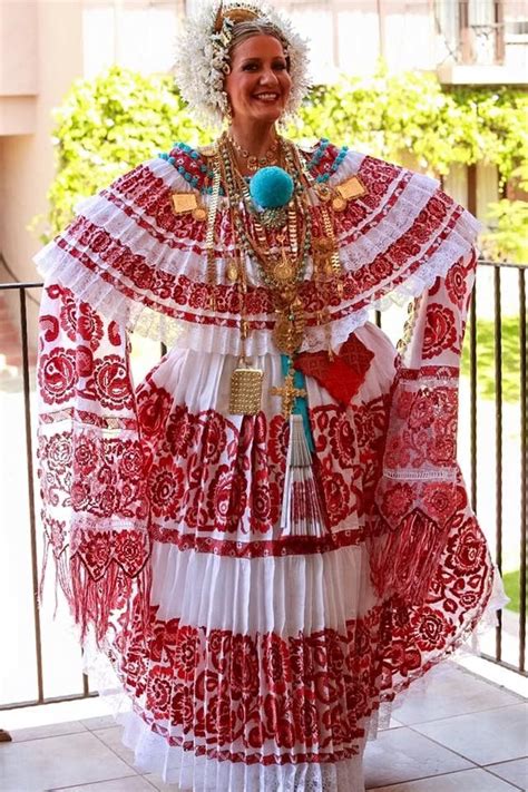 Pin By Nadja Porcell On Arte Manual Panameño Folkloric Dress