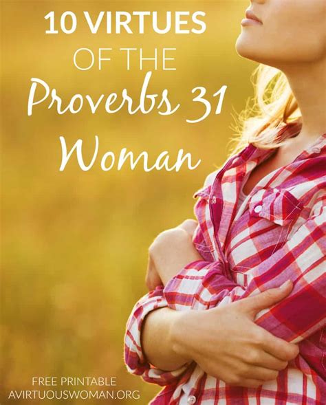 10 Virtues Of The Proverbs 31 Woman Barzilaiendan