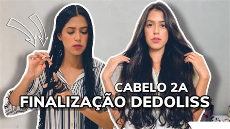 FinalizaÇÃo Dedoliss Para Cabelos Ondulados 2a Muita DefiniÇÃo Por Mirella Martins Youtube