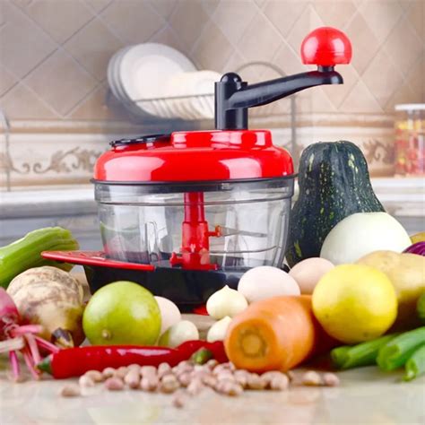 Multifunction Food Processor Kitchen Manual Food Vegetables Chopper