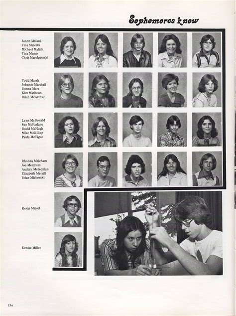 1978 yearbook sophomores center line high school memories