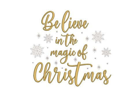 Believe In The Magic Of Christmas · Creative Fabrica