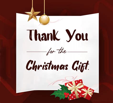 Christmas Thank You Messages And Wishes Reply Wishesmsg