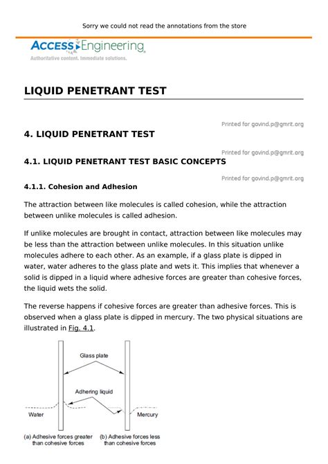 Solution 4 Liquid Penetrant Test Studypool
