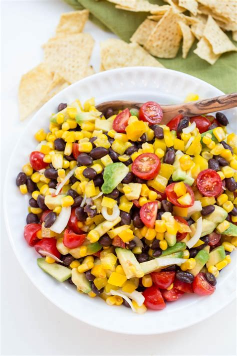 Black Bean Corn Salad Recipe Momsdish