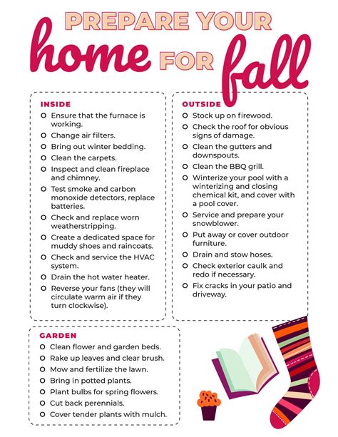 How To Prepare Your Home For Fall Free Printable The Rockstar Mommy