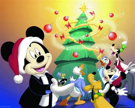 Disney Christmas Wallpaper Disney Wallpaper 35172338 Fanpop