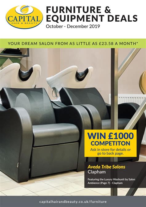 Capital Hair And Beauty Oct Dec 2019 Furniture And Equipment Deals Uk By Capital Hair And Beauty