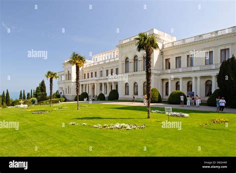 Livadia Palace Yalta Crimea Ukraine Stock Photo Alamy