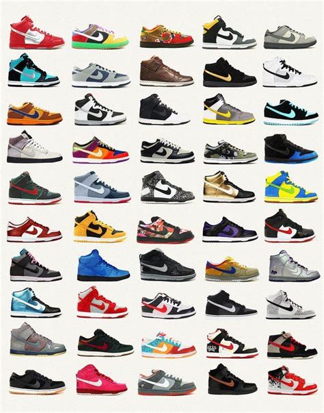 Nike Poster Nike Dunks Shoe Poster Fashion Poster Nike Sneakers