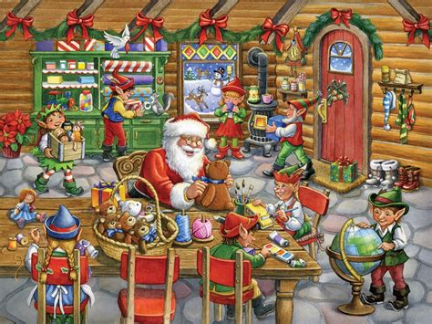 Youll Love These Santa Claus Jigsaw Puzzles ~ Here Comes Santa Claus