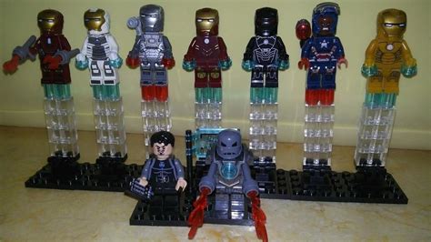 Figuras Tipo Lego Tony Stark Ironman Super Heroes Marvel 6050 Legos Ofertas Y